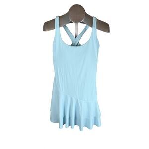 Halara Active Dress Womens Medium Blue Activewear Pickleball Tennis TAGS